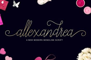 Allexandrea: The Bouncy Script Typeface for Campaign Clarity