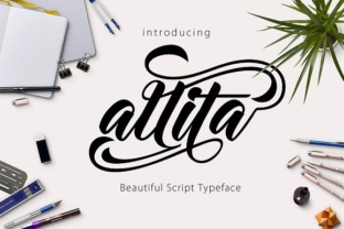 Allita Typeface: A Fluid Script for Modern Brand Identity