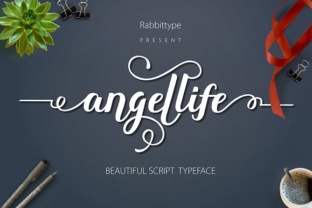 Angellife Beauty: The Handwritten Typeface for Scroll-Stopping Campaigns