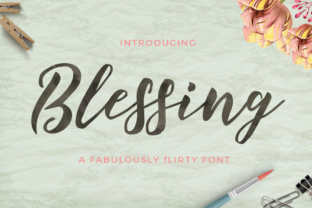 Blessing Typeface Review: Organic Flow for Modern Brand Identity