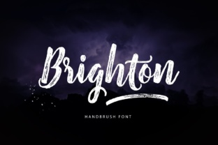 Brighton Typeface: A Fresh Clean Brush Font for Modern Brand Identity