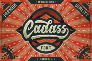 Cadass Typeface: A Bold Script for Modern Brand Identity