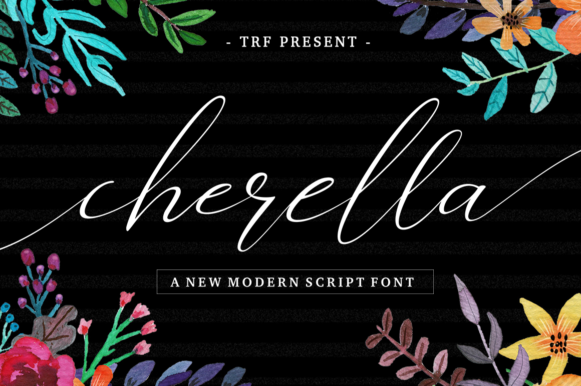 Cherella: Elevate Your Brand Identity with Elegant Script Typography