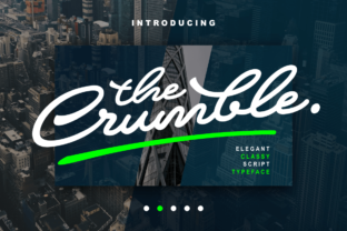 Crumble Typeface Review: Elegant Script for Digital Branding