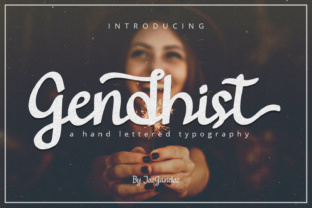 Gendhist: The Perfect Handwritten Typeface for Crafters and Sellers
