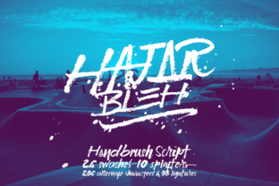 Hajar Bleh: A Handwritten Typeface for Expressive Web Design