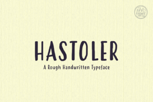 Hastoler: A Playful Handwritten Typeface for Authentic Brand Identity