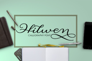 Hilwen: The Script Amp Typeface That Elevates Campaign Visuals