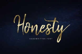 Honesty: A Raw Brush Font for Authentic Digital Branding