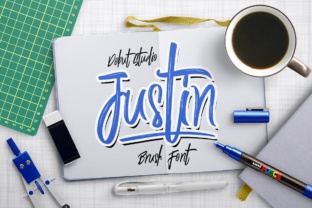 Justin Brush: A Handwritten Typeface for Authentic Brand Storytelling
