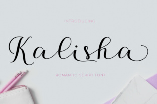 Kalisha: A Modern Script Font for Polished Web Design