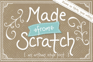 Made from Scratch: A Playful Script Font for Modern Web Design