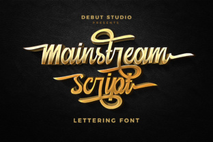 Mainstream Typeface Review: A Modern Script for Editorial Design