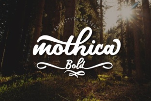Mothica Bold: A Refined Script Typeface for Editorial Design