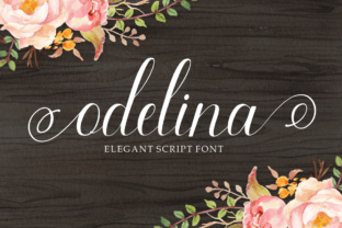 Odelina Typeface Review: A Script Font for Editorial Elegance