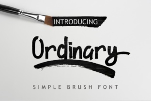 Ordinary Typeface: Clean Script for Modern Web Design