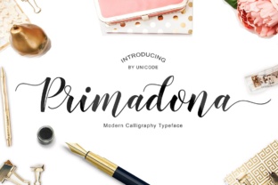 Primadona Typeface Review: Elevating Handmade Brand Identity