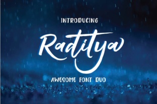 Raditya Typeface Review: A Handwritten Font for Makers
