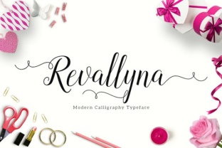 Revallyna: A Modern Script Font for Editorial Design