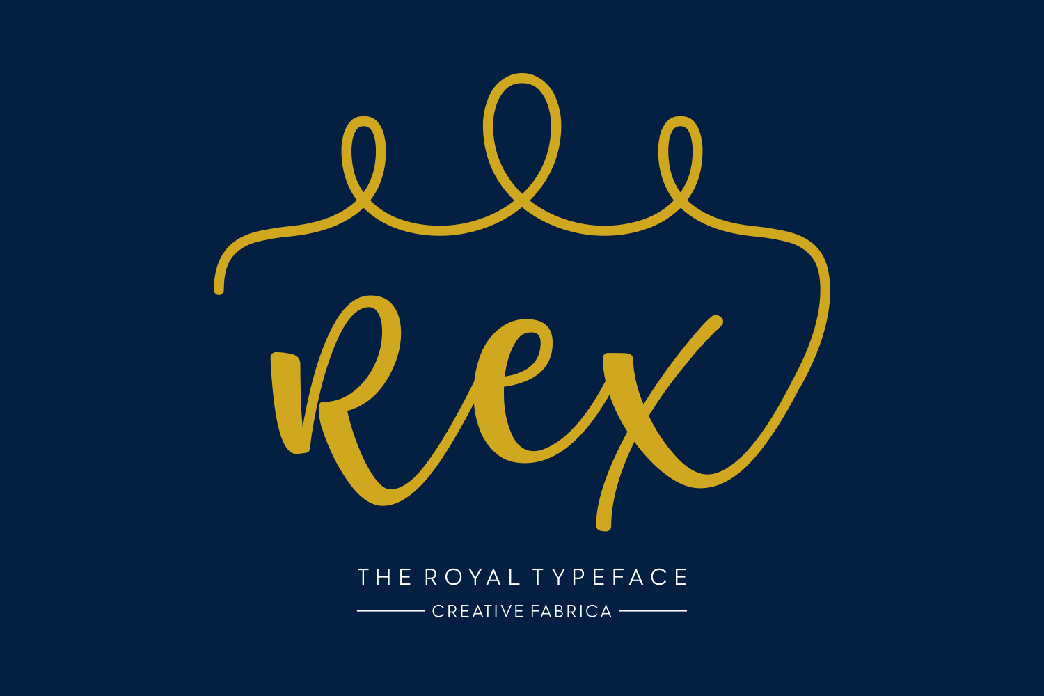 Rex Typeface: A Royal Touch for Handmade Product Design