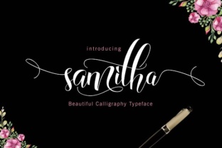 Samitha: A Modern Script Font for Editorial Clarity