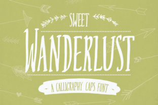 Sweet Wanderlust: A Quirky Script Font for Handmade Labels and Invitations